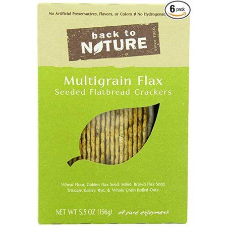 Photo 1 of **Exp 6/30/24**
Back to Nature B&G Multigrain Flax Seeded Flatbread Crackers 5.5oz (PACK of 6)