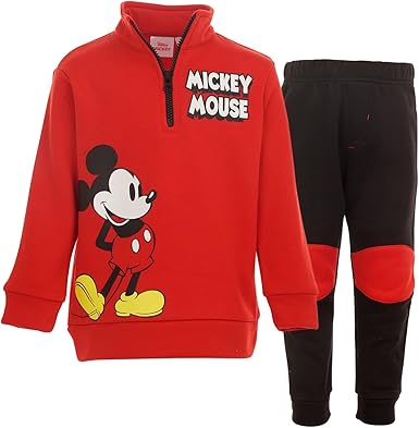 Photo 1 of **STOCK PHOTO FOR REFERENCE ONLY** REFER TO PHOTO**
Half Zip Long Sleeve Sweater Toddler to Big Kid Small mickey mouse Size 5T