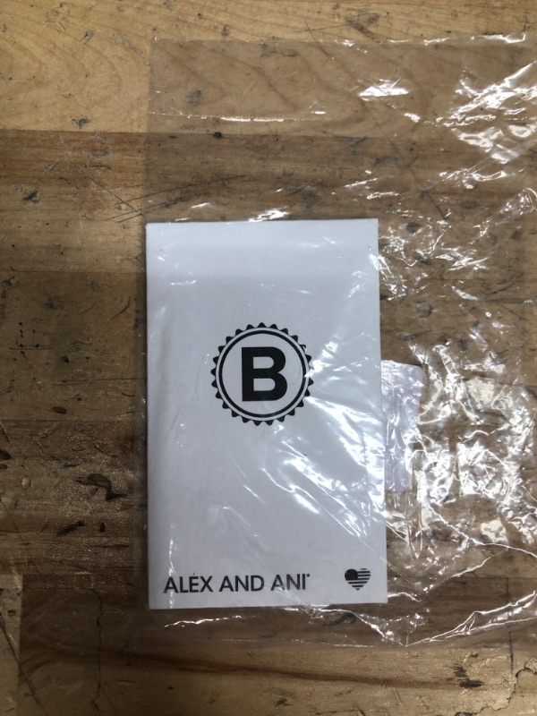 Photo 1 of Alex and Ani PC19CH24S,Create Your Own, Initial B Charm,Sterling Silver,Silver, Slider Charms

****LETTER B*****