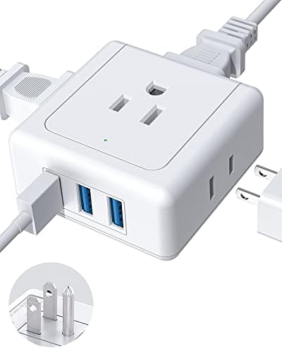 Photo 1 of 7 SUPER DANNY MULTI PLUG EXTENDER WITH USB PORTS OFFICE HOTEL 