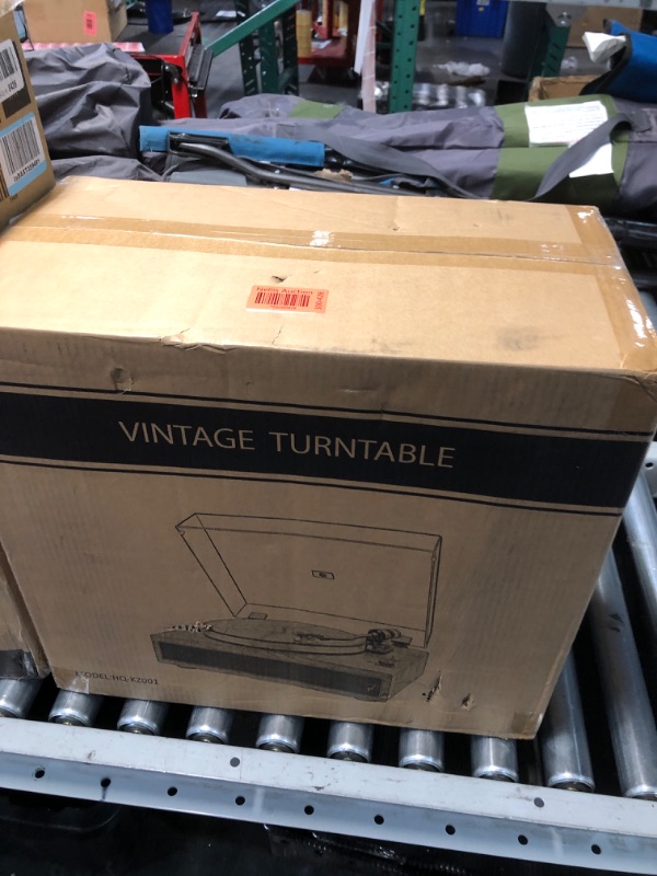 Photo 1 of Turntable Record Player with Built-in Speakers