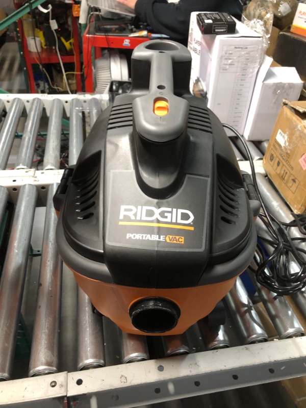 Photo 5 of ***USED - DOESN'T POWER ON - UNABLE TO TROUBLESHOOT***
Ridgid WD4070 4 Gallon Portable Vacuum