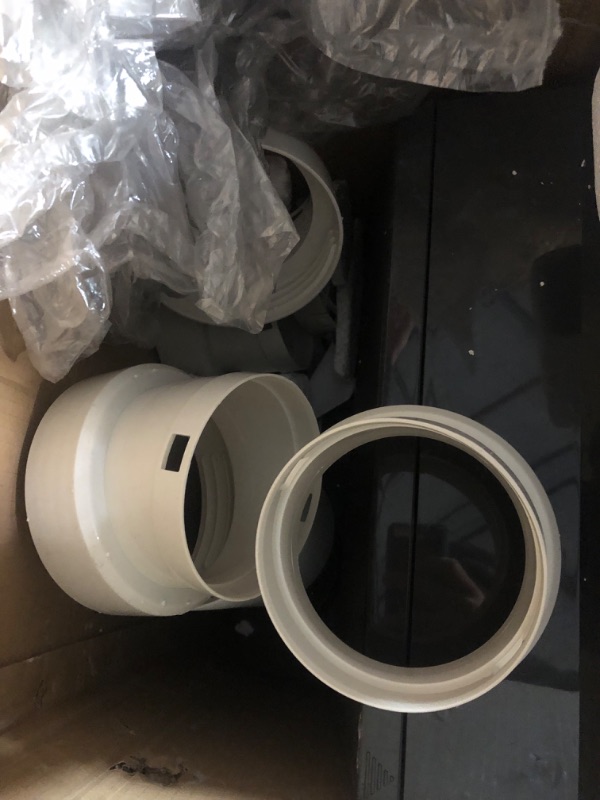 Photo 4 of ***USED - DIRTY - DAMAGED WHEEL - SEE PICTURES - UNABLE TO TEST - LIKELY MISSING PARTS***
Whynter Portable Air Conditioner 14,000 BTU with Dual Hose Dehumidifier & Cooling Fan for 500 Sq Ft Rooms, Includes AC Unit Window Kit, ARC-14S (9,500 SACC)