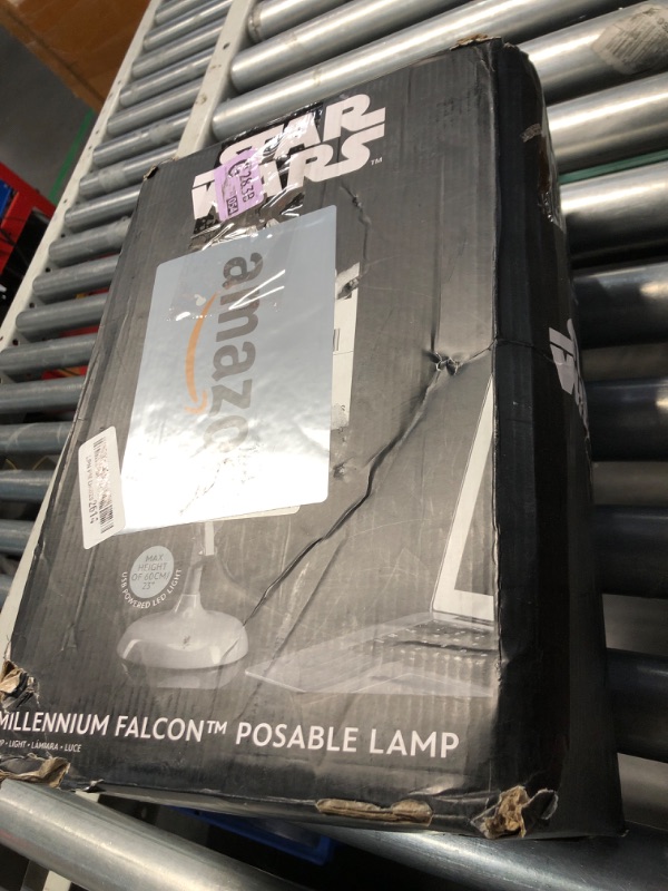 Photo 2 of ***(MISSING BASE)***
Paladone Millennium Falcon Posable Desk Lamp - Officially Licensed Disney Star Wars Merchandise - Star Wars Light Decor and Gifts for Men