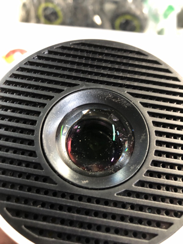 Photo 1 of 
Mini Portable Projector, 4K 1080P Full HD, Android 11, 5G WiFi6, BT5.0, Auto Horizontal Correction, 180° Rotatable, White