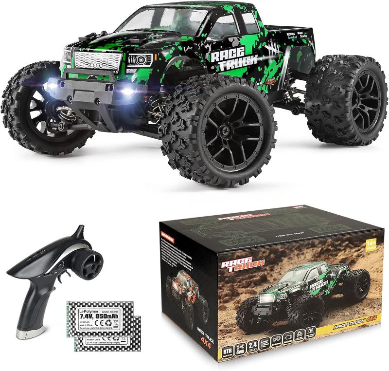 Photo 1 of 
HAIBOXING 1:18 Scale All Terrain RC Car 18859, 36 KPH High Speed 4WD Electric Vehicle with 2.4 GHz Remote Control, 4X4 Waterproof Off