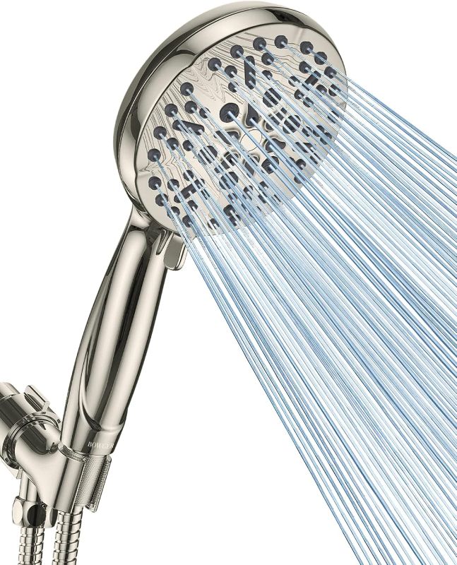 Photo 1 of 
Filtered Shower Head with Handheld, BOWGER 6 Modes High Pressure Shower Heads with Power Wash Mode and Hard Water Filter, Detachable