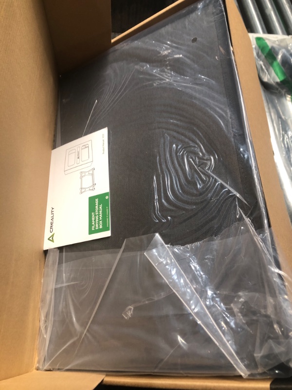 Photo 1 of Creality Filament Storage Box, 2 Tier Storage Rack, Storage 10 Spools of 1kg Filament, 3D Printer Filament Storage Container for Filament/UV Resin