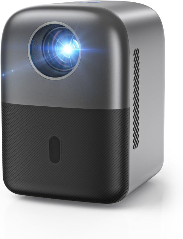 Photo 3 of [Electric Focus] GROVIEW Mini Projector Bluetooth, Fully Sealed Portable Projector, 75% Zoom & Low Noise, Movie Projector for Phone/Laptop/Stick/HDMI/USB
