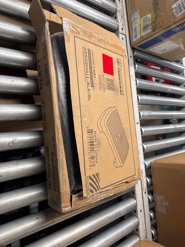 Photo 1 of Fitvids 18" Workout Aerobic Stepper Step Platform with 2 Risers, Lightweight Portable Step Up Platform Trainer, Adjustable Height 3.2’’ 5.5’’ for Home Gym, Black and Blue