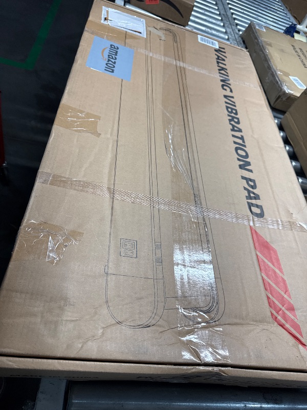 Photo 1 of Walking Pad Treadmill with APP, 3 in 1 Under Desk Treadmill, 2.5HP Low Noise Walking Vibration Pad with Remote Control,Portable Treadmill for Home Office, Red