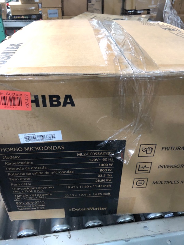 Photo 1 of TOSHIBA Inverter Countertop Microwave Oven Air Fryer Combo MASTER Series, Broil, Convection, Speedy Combi, Even Defrost 11.3'' Turntable Sound On/Off, 27 Auto Menu&47 Recipes