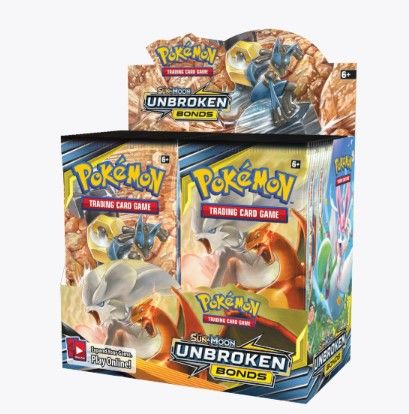 Photo 1 of ***FACTORY SEALED/ NON-REFUNDABLE***Pokemon TCG: Sun & Moon unbroken bonds Booster Box-