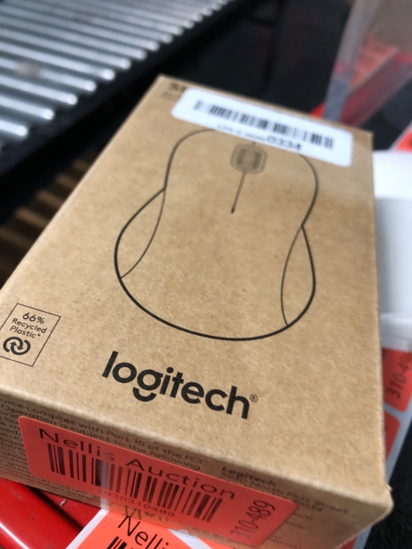 Photo 1 of Logitech Signature M550 L Full Size Wireless Mouse - for Large Sized Hands, 2-Year Battery, Silent Clicks, Bluetooth, Multi-Device Compatibility - Black