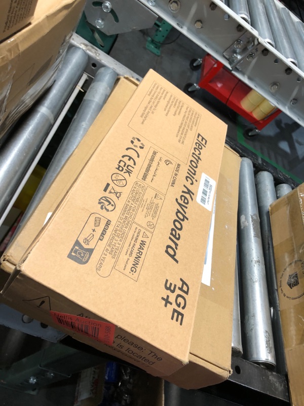 Photo 1 of M SANMERSEN Kids Piano Keyboard, Piano for Kids with Microphone Portable Electronic Keyboards for Beginners 37 Keys Musical Toy for 3/4/5/6 Year Old Girls Boys