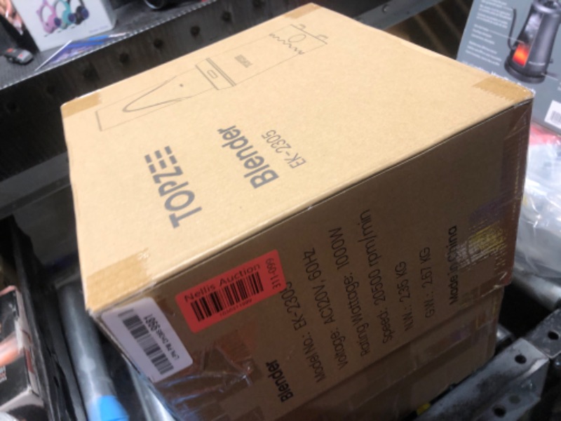 Photo 2 of ***FACTORY SEALED***TOPZEE Blender for Smoothies, 1000W Slushie Machine, Bullet Blenders for Kitchen, Personal Portable Blender, Protein Shake Mixer with 24oz Easy Go Cups, Licuadora, Dishwasher Safe, Max 1200W