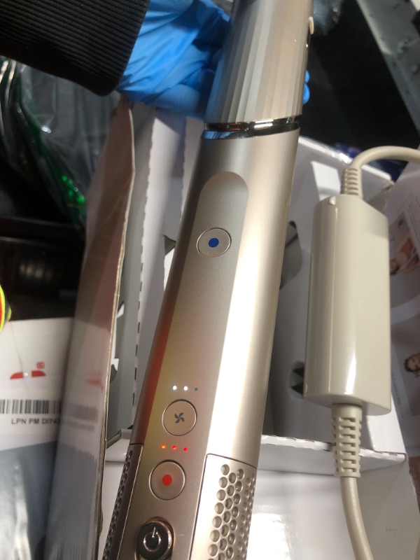Photo 4 of ***(MISSING MOST OF THE ATTCHEMENTS)***
Shark HD430 FlexStyle Air Styling & Drying System, Powerful Hair Dryer Brush & Multi-Styler with Auto-Wrap Curlers, Paddle Brush, Oval Brush, Concentrator Attachment, Stone