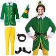 Photo 1 of **READ NOTES**(MISSING PANTS)
SHEJIZE Christmas Green Costume for Men Green Costume Adult Costume Xmas Costume Green Outfit Christmas Green Santa Suit 