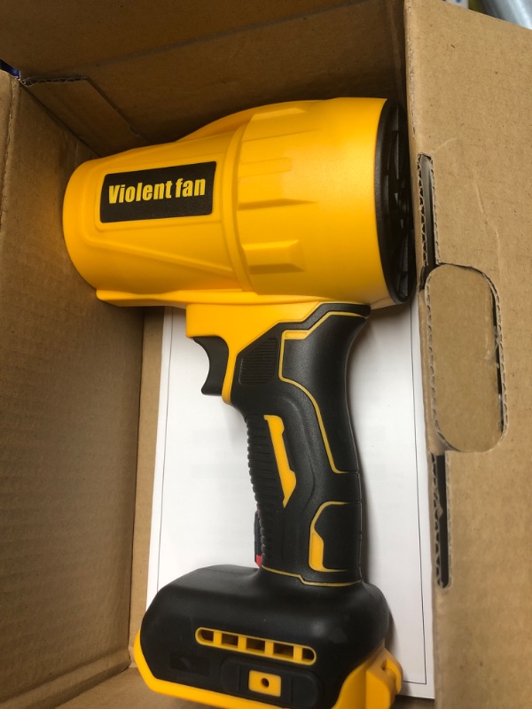 Photo 1 of Cordless Turbo Jet Fan for DeWalt 20V Battery, 30000 RPM Compressed Air Duster,Brushless Jet Fan for Leaf Blower Cleaning BBQ?NO Battery?