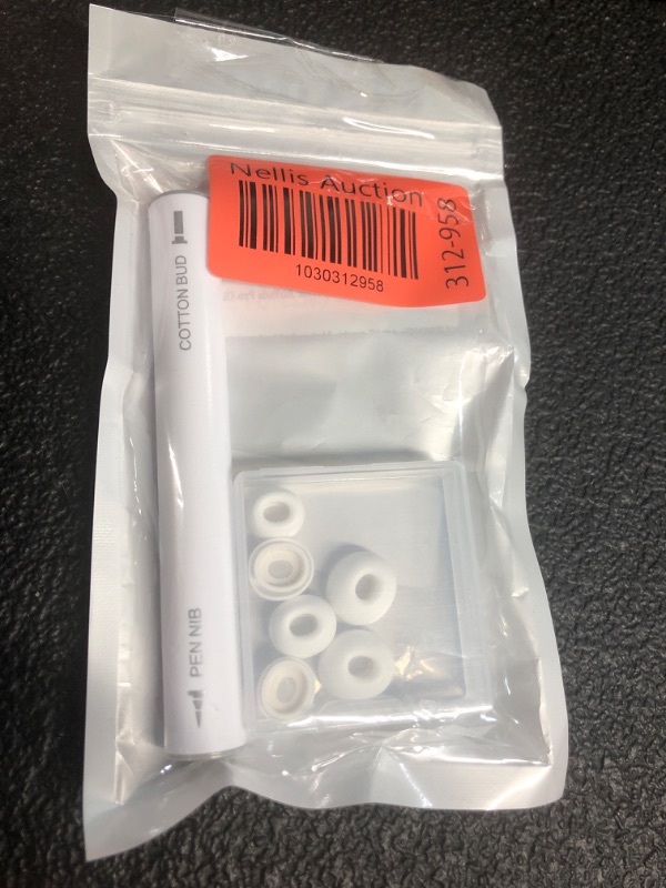 Photo 1 of [3 Pairs] Replacement Ear Tips for AirPods Pro and AirPods Pro 2nd Generation with Noise Reduction Hole, 3 in 1 Cleaner Kit for AirPods 1 2 3 Pro/Pro 2, Silicone Ear Tips for AirPods Pro (S/M/L)