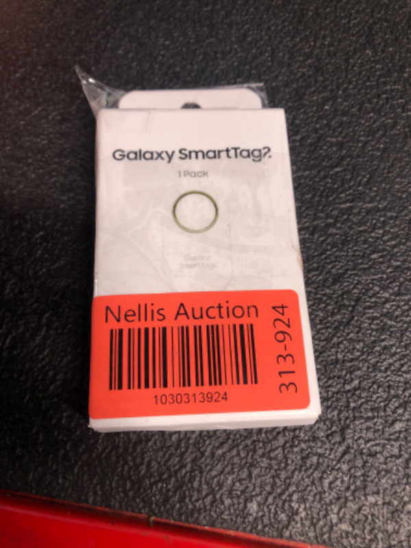 Photo 1 of Samsung Galaxy SmartTag2, Bluetooth Tracker, Smart Tag Tracking Device, Item Finder for Keys, Wallet, Luggage, Pets, Use w/ Phones and Tablets Android 11 or Later, 2023, 1 Pack, White