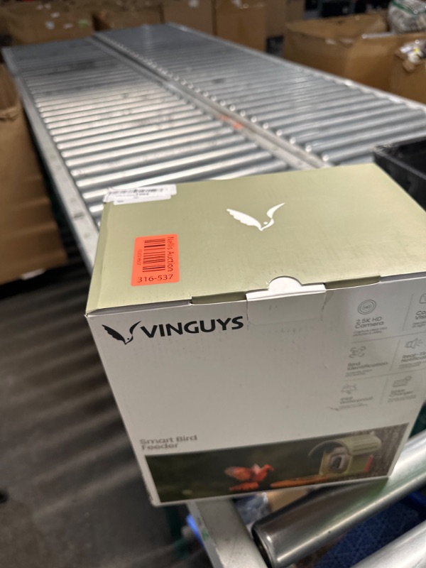 Photo 1 of VINGUYS® Bird Feeder with Camera, Smart Bird Feeder AI Identifies 11,000+ Bird Species, Auto-Capture 2.5K UHD Bird Video