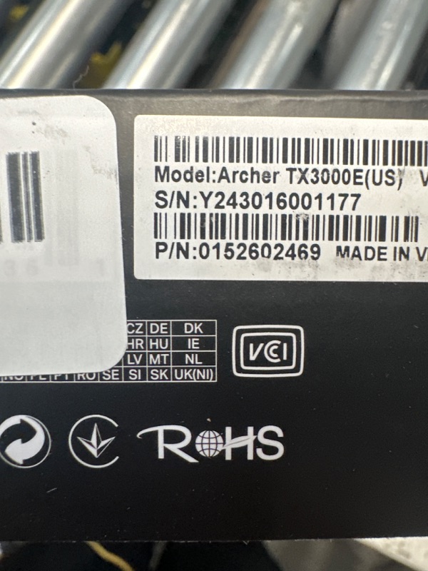 Photo 1 of TP-Link Archer AX3000 Wireless Dual-Band PCIe Wi-Fi Adapter with Bluetooth 5.0