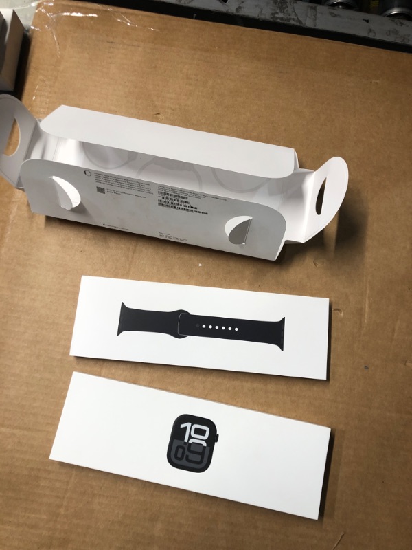 Photo 3 of **Factory Sealed**
Apple Watch Series 10 [GPS + Cellular 46mm case] Smartwatch with Jet Black Aluminium Case with Black Sport Band - S/M. Fitness Tracker, ECG App, Always-On Retina Display, Water Resistant