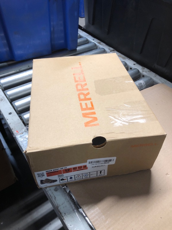 Photo 1 of Merrell Men's Moab Onset Waterproof Comp Toe Walnut Work Shoes