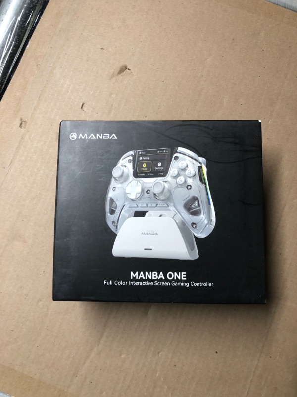 Photo 2 of (No Drift) ManbaOne Interactive Screen Wireless Gaming Controller for Switch/PC/iOS/Android