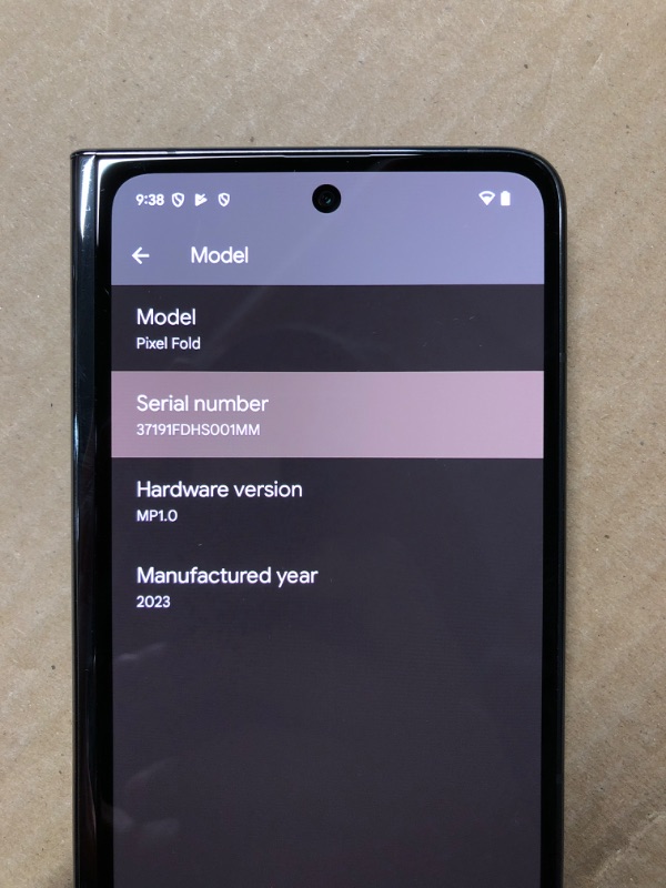 Photo 1 of Google Pixel Fold - Unlocked Android 5G Smartphone with Telephoto Lens and Ultrawide Lens - Foldable Display - 24-Hour Battery - Obsidian - 256 GB