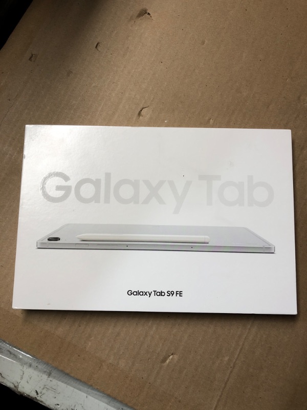 Photo 4 of (MISSING ACCESSORIES/SCRATCHES) 
Samsung Galaxy Tab S9 FE 10.9” 128GB WiFi Android Tablet, Large Display, Long Battery Life, Powerful Processor, S Pen, 8MP Camera, Lightweight Durable Design, Expandable Storage,US Version 2023,Silver