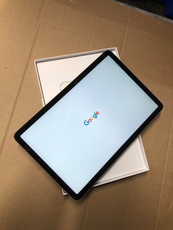 Photo 1 of Google Pixel Tablet - Android Tablet with 11-Inch Screen and Extra-Long Battery Life - Hazel - 8 GB RAM - 128 GB