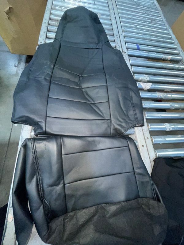 Photo 1 of AUTOKAY Seat Covers Fits for Ford F250 F350 F450 F550 2002 2003 2004 2005 2006 2007 - Black