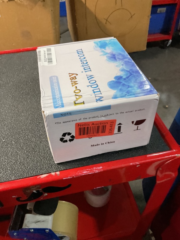 Photo 1 of DESHUN Window intercom, Window Speakers, Dual-Way Window Counter intercom Microphone, for The Business/Bank/Office/Hospital/Station/Catering/Ticket Window to Provide Communication Solutions