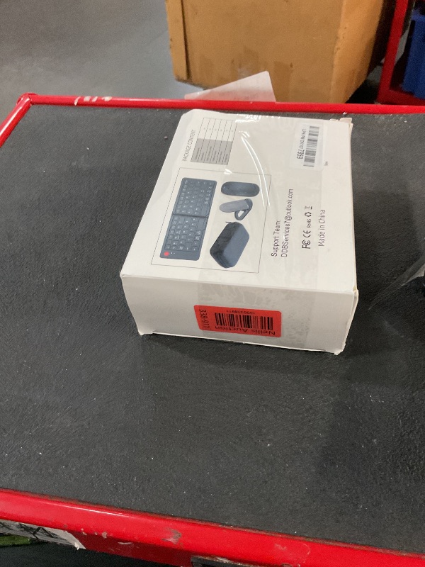 Photo 1 of Foldable Keyboard and Mouse,Wireless Keyboard Mouse Combo with Portable Case, Rechargeable Bluetooth Travel Multi-Device Keyboard Mouse for Windows iOS Android, PC/Laptop/Ipad/Tablet