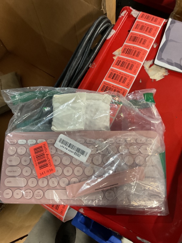 Photo 1 of Logitech Pebble 2 Combo, Wireless Keyboard and Mouse, Quiet and Portable, Customizable, Logi Bolt, Bluetooth, Easy-Switch for Windows, macOS, iPadOS, Chrome - Tonal Rose