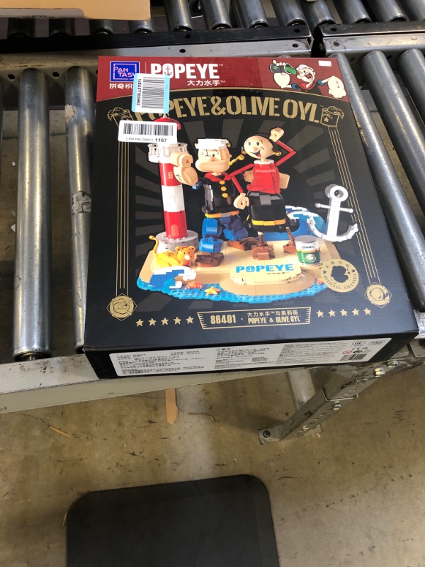Photo 2 of Popeye and Olivia Olive Building Block Set 1500 Pieces ---- FINAL SALE --- NON REFUNDABLE