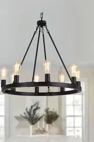 Photo 1 of 8-light chandelier 