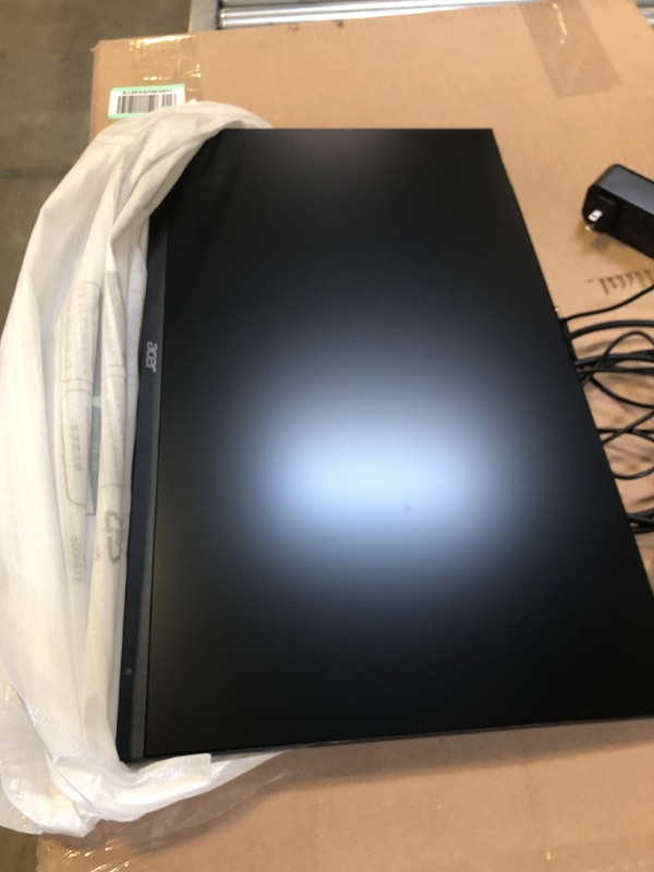 Photo 1 of Acer SH242Y Ebmihx 23.8" FHD 1920x1080 Home Office Ultra-Thin IPS Computer Monitor AMD FreeSync 100Hz Zero Frame Height/Swivel/Tilt Adjustable Stand Built-in Speakers HDMI 1.4 & VGA Port FHD 23.8-inch