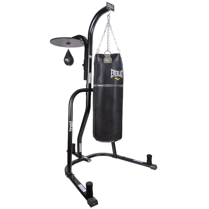 Photo 1 of Everlast Dual 2-Station Heavy Bag Stand
