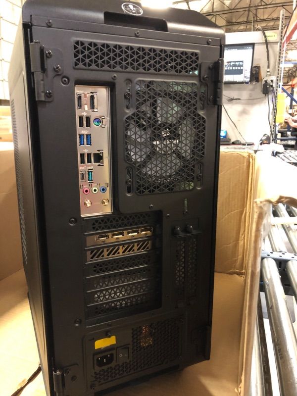 Photo 8 of NON-FUNCTIONAL!!!! SOLD FOR PARTS ONLY!!! CORSAIR VENGEANCE I8100 SERIES GAMING PC - LIQUID COOLED INTEL CORE I9 13900K CPU - NVIDIA GEFORCE RTX 4090 GPU - 64GB DOMINATOR PLATINUM RGB DDR5 MEMORY - 4TB (2X2TB) M.2 SSD - BLACK
DOES NOT POWER ON!!!! SOLD FO