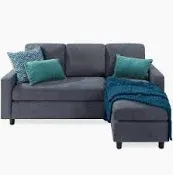 Photo 1 of L SHAPED SOFA WITH STOOL 2SEATER
