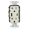 Photo 1 of 20 Amp Type A and Type-C USB Charger/Tamper Resistant Receptacle, Light Almond
1
