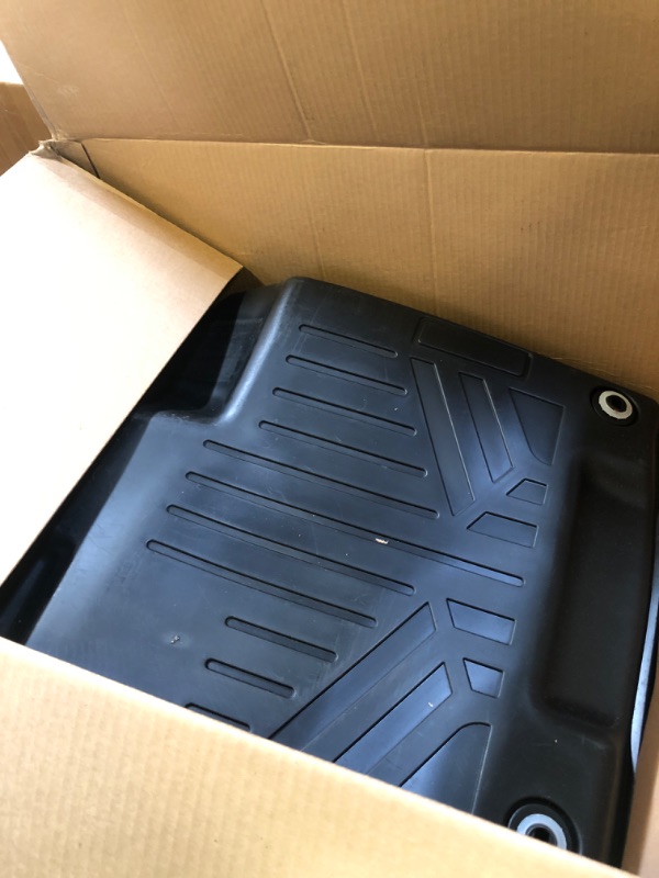 Photo 2 of 3W Floor Mats Fit for Honda CR-V 2023 2024 (Include Hybrid) TPE All Weather Custom Fit Floor Liner for Honda CRV 1st and 2nd Row Full Set Car Mats Black 2023-2024 Floor Mats Only