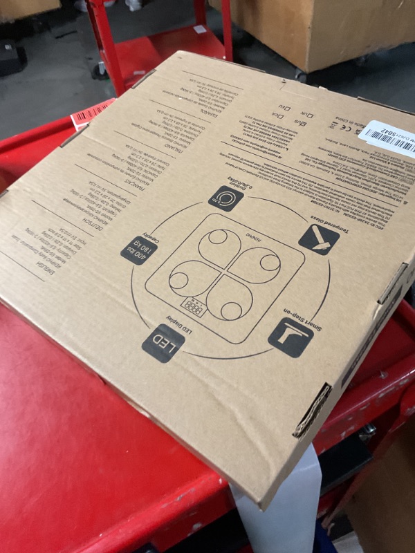 Photo 1 of RENPHO Rechargeable Smart Scale, Digital Weight Scale for Body Weight, Bathroom Scale with BMI and Body Fat, FSA HSA Eligible, Body Composition Monitor with Smartphone App, 396 lbs, Elis 1