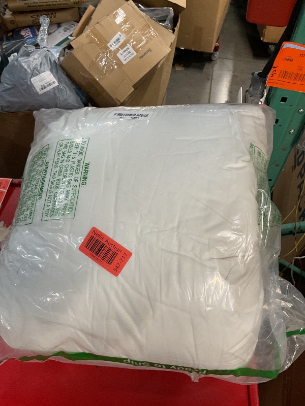 Photo 2 of (FAIR__BAGGED) APSMILE Luxury All Season Down Feather Fibers Comforter Full/Queen Size Duvet Insert - 100% Organic Cotton, High Fill Power Medium Warmth, (Ivory White, 90X90)