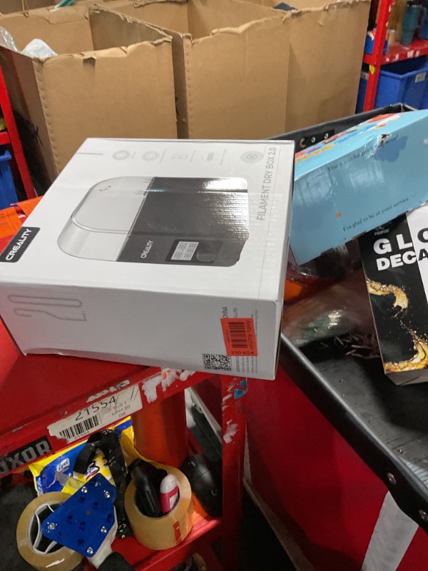 Photo 1 of Creality Filament Dryer Box 2.0 Dehydrator Storage Drier Machine with 24h Timer Adjustable 45-65? Filament Spool Holder Keep Materials Dry During 3D Printing for 1.75/2.85/3.0 PLA,PETG,ABS,TPU
