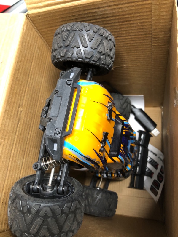 Photo 3 of ***(MISSING REMOTE/ FOR PARTS ONLY/ NO RETURNS OR REFUNDS) ***
HAIBOXING RC Cars, 1:18 Remote Control Car For Adults, 4wd High-Speed Hobby RC Truck 36km/h Fast RC Drift Car Waterproof Off-Road Electric RC Buggy With 2 Batteries, RC Vehicle toy Gift For Bo