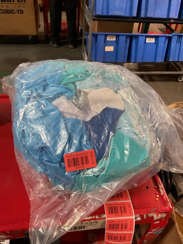 Photo 1 of Ceenna 2 Pcs 60 Inch Giant Beach Ball Large Inflatable Pool Toy Balls Summer Swimming Toys Parties PVC Jumbo Ball for Adults Summer Beach Pool Party Favor(Blue, Classic)